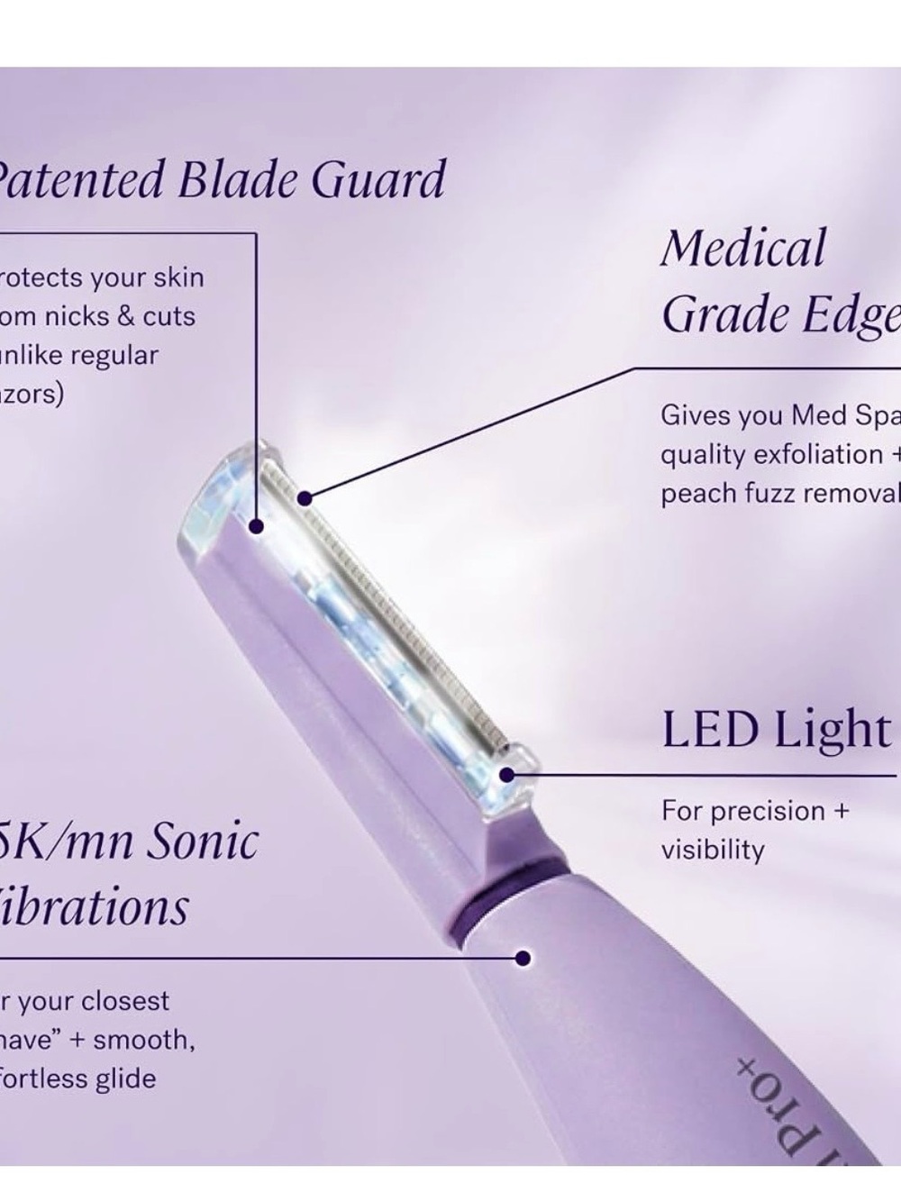Michael Todd Beauty Sonicsmooth Pro+ Dermaplaning Microdermabrasion System NEW - Picture 7 of 14